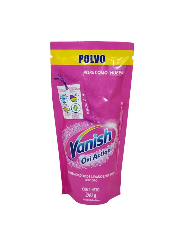 Vanish Oxi Polvo Blanco Total - 240 GR