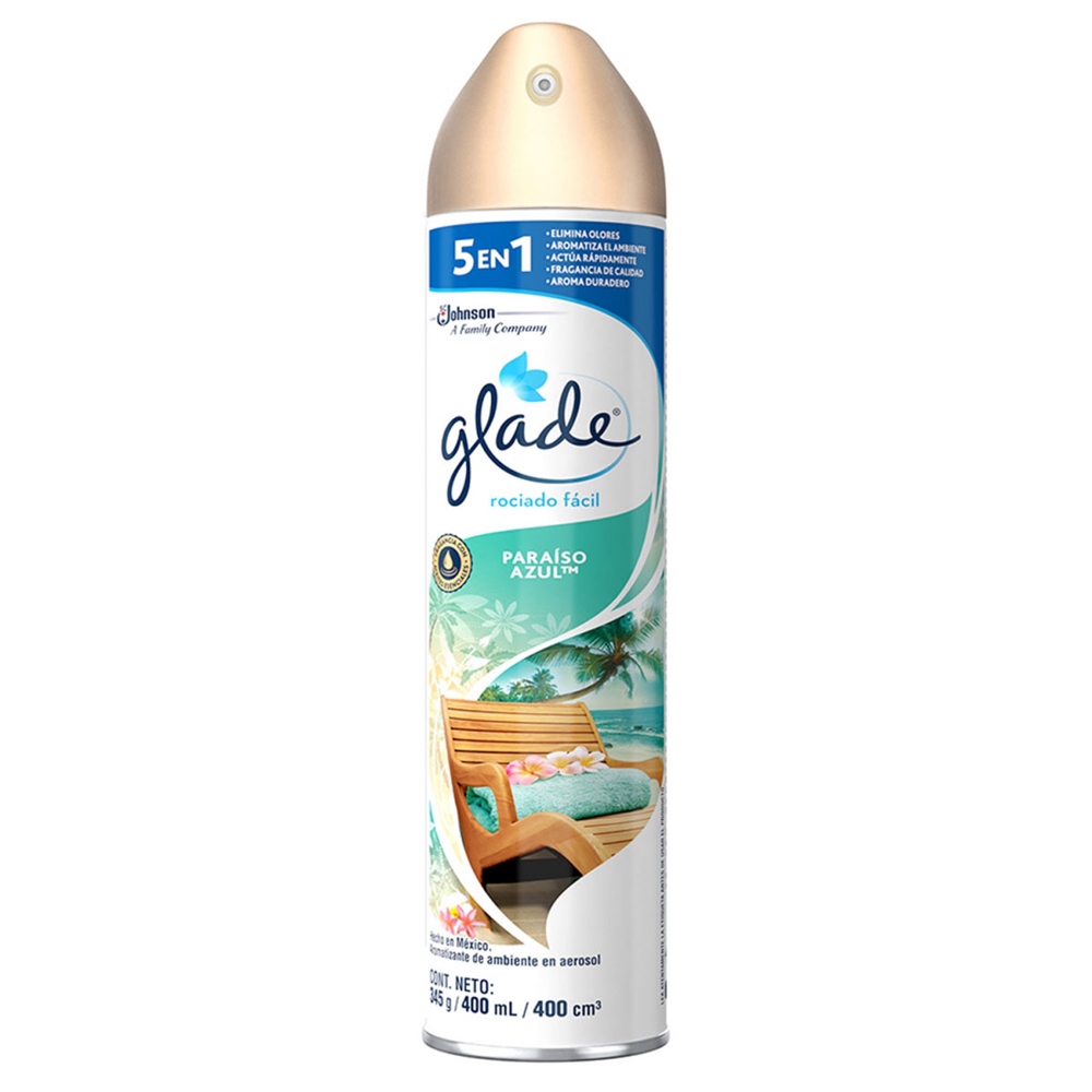Aerosol Paraiso Azul Glade - 400 ml