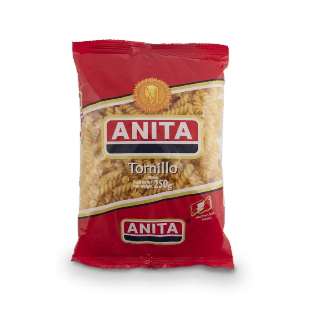 Fideos Tornillo Anita 250 g