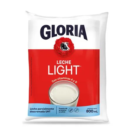 Leche Gloria Light - Bolsa 800 ml