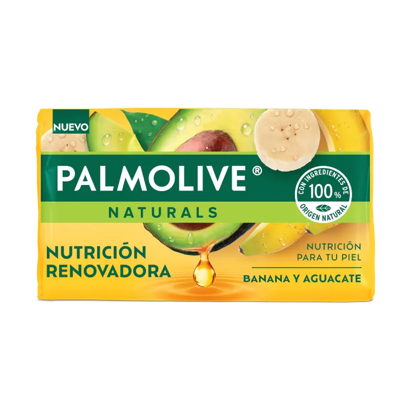 Jabón Palmolive  Naturals - 110 g (Nutricion renovadora)