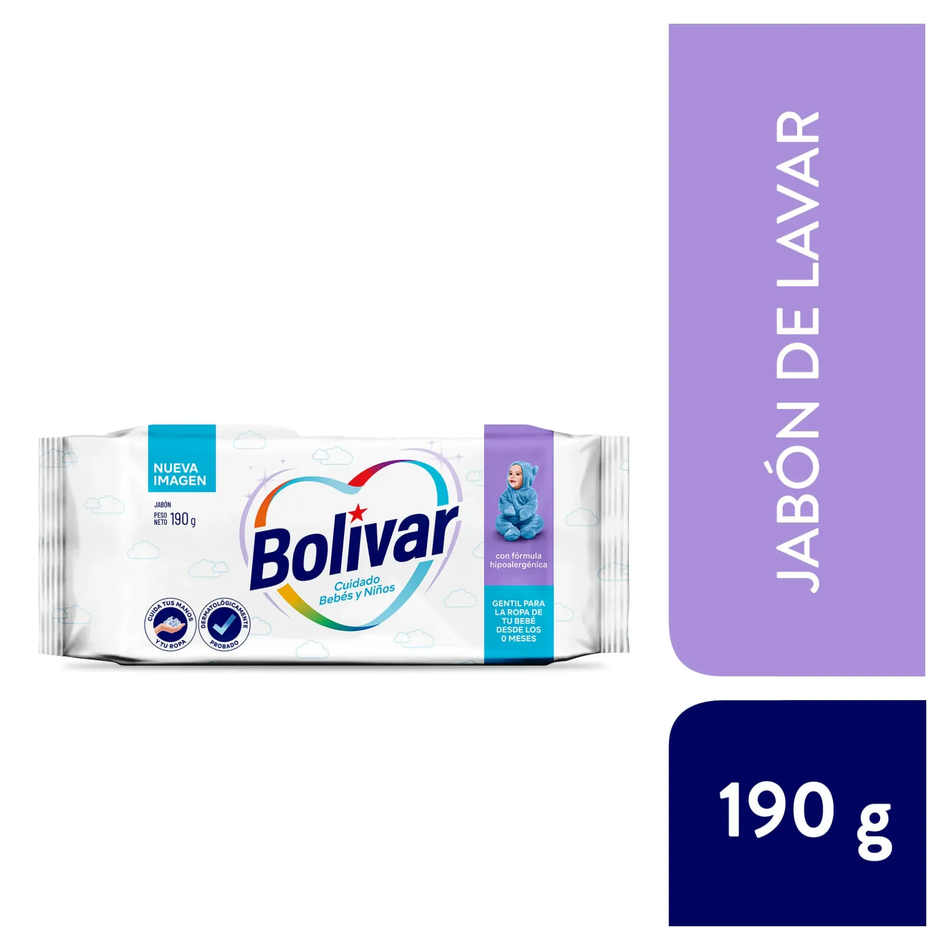Jabón Bolivar - 190 g (Baby Kids)