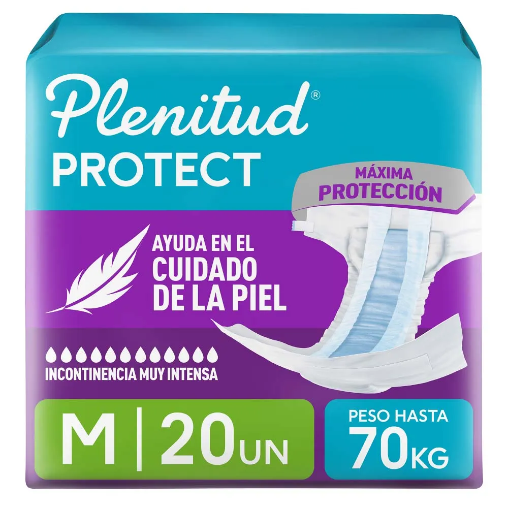 Pañal Plenitud Protect - 20 Unid