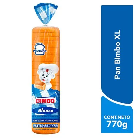 Pan Bimbo Blanco - Bolsa 750 g
