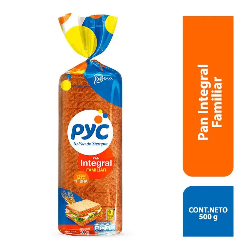 Pan PYC Integral  - Bolsa 500 g