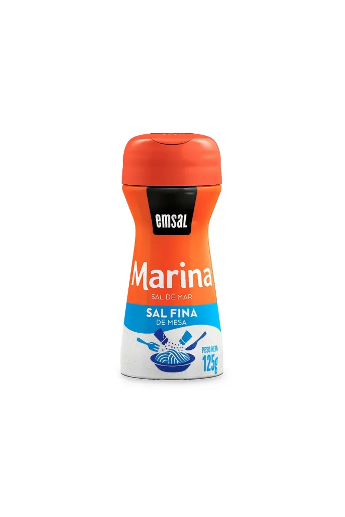 Sal Fina de Mesa Emsal Frasco -125g