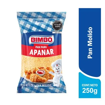 Pan Para Apanar Bimbo - 250 g