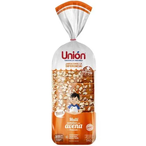 
Pan Multisemillas con avena - 540 g