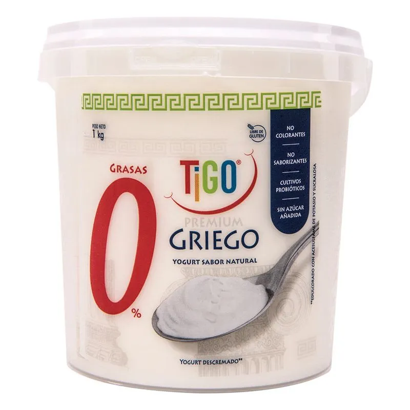Yogurt Griego Tigo - 950 g  (NATURAL)
