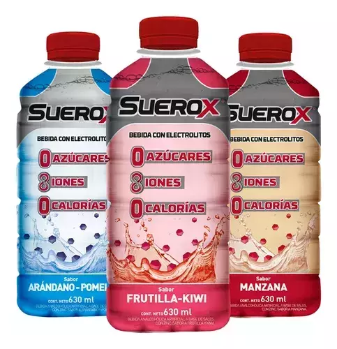 Suero X Bebida - 630 ml (Lima-Limón)