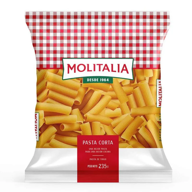 Fideos Molitalia Pasta Corta - 500 g  
