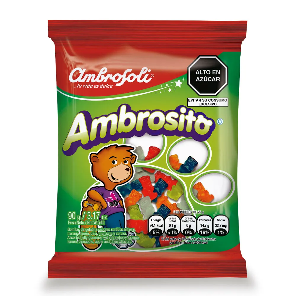 Gomitas Ambrosoli Sabor Surtidos - 90 g