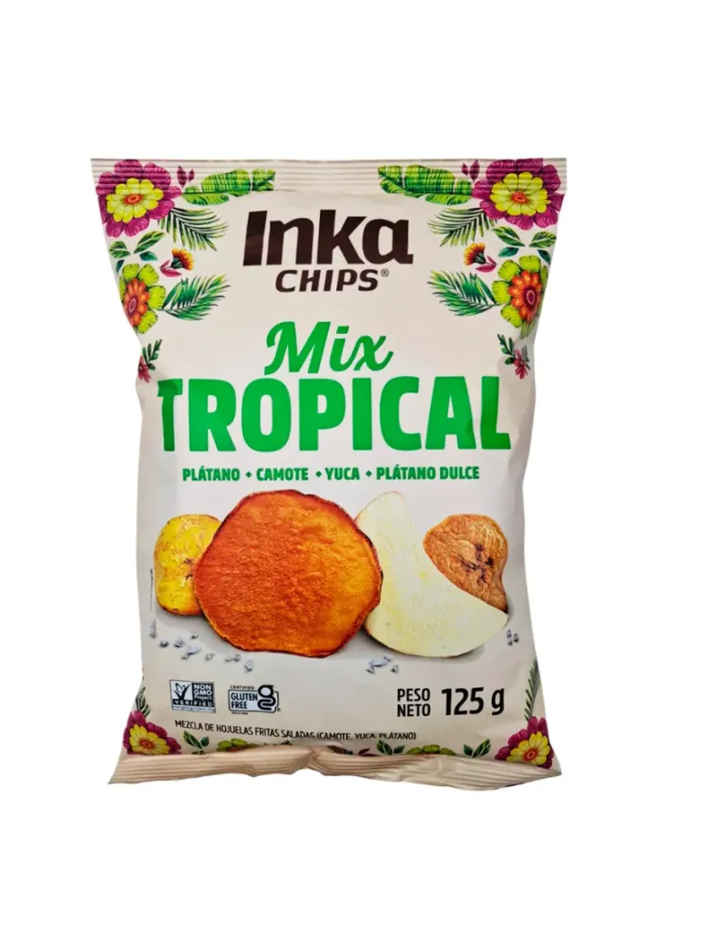 Inka Chips Mix Tropical - 125 gr