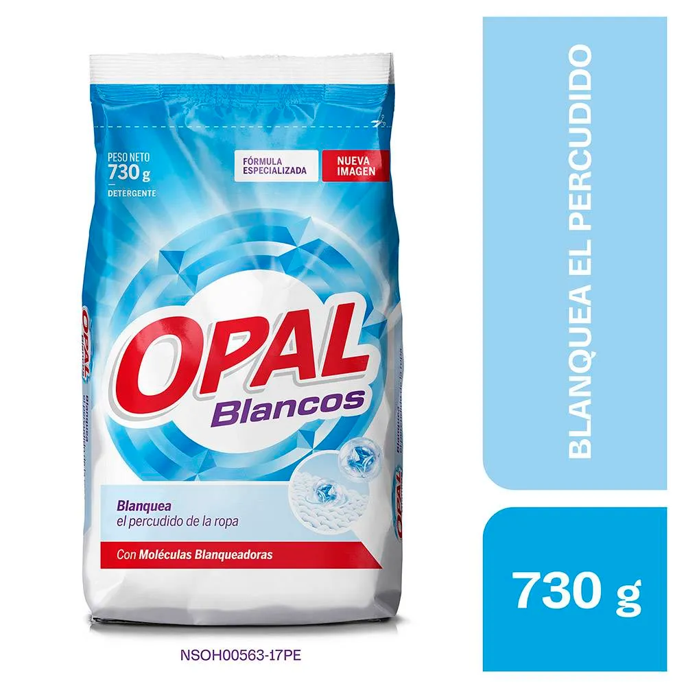 Detergentes Opal - 730 g  (Blancos)