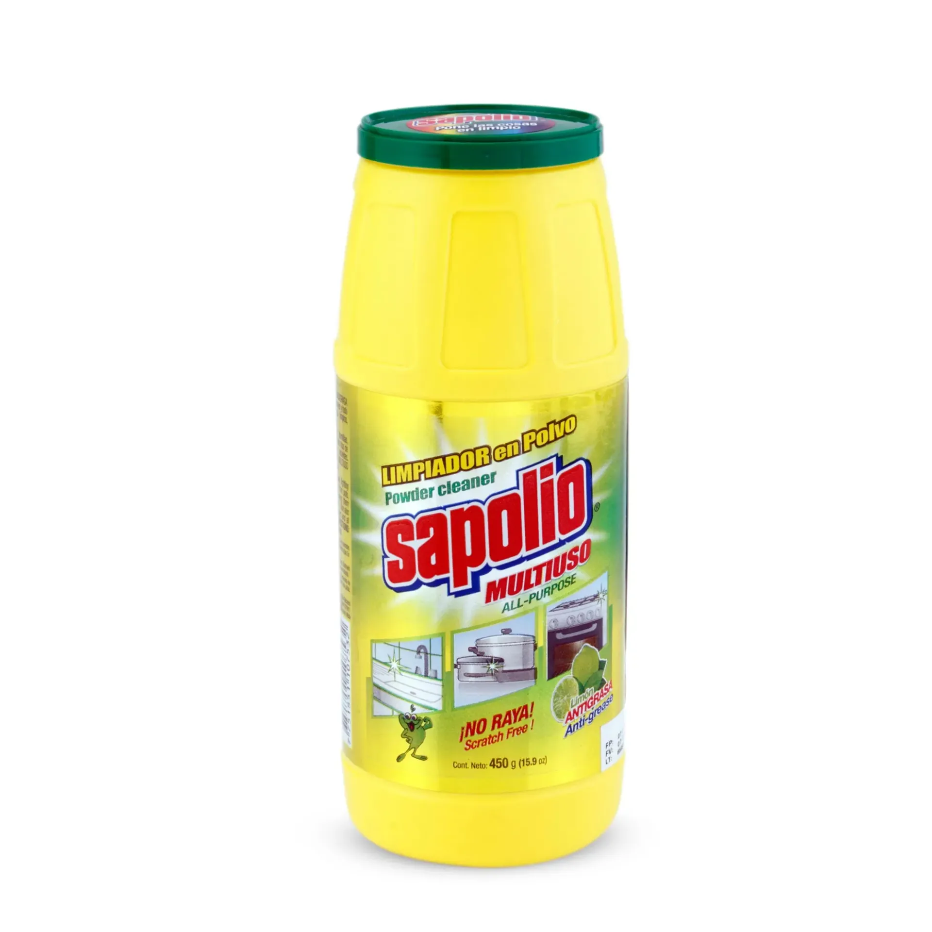 Limpiador en polvo Sapolio - 450 g 