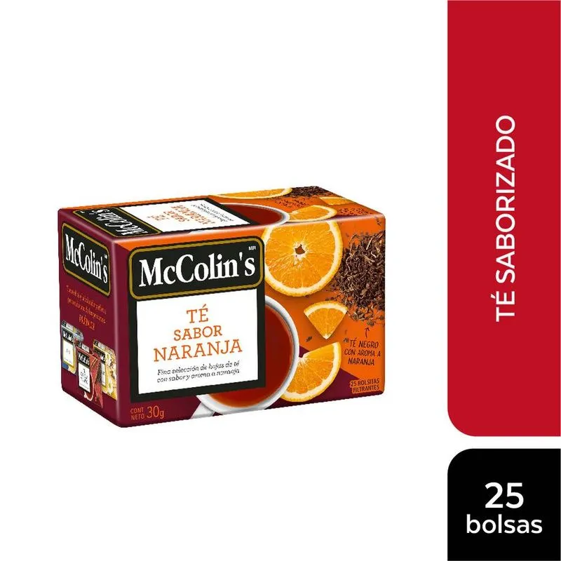McColin's Té Sabor Naranja - 20 gr 