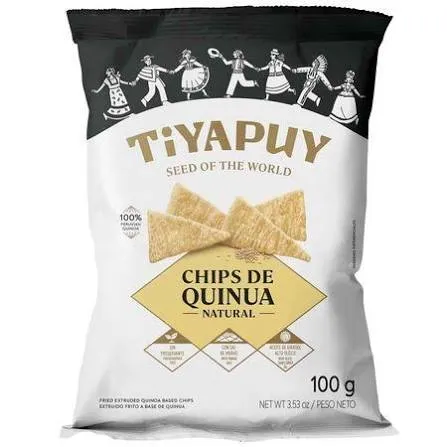 Tiyapuy Chips de Quinua - 100 gr 