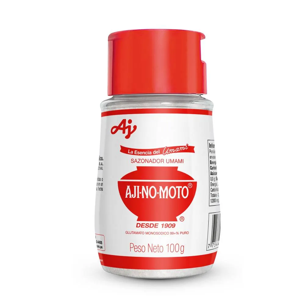 Super Sazonador Ajinomoto - Frasco 100 g