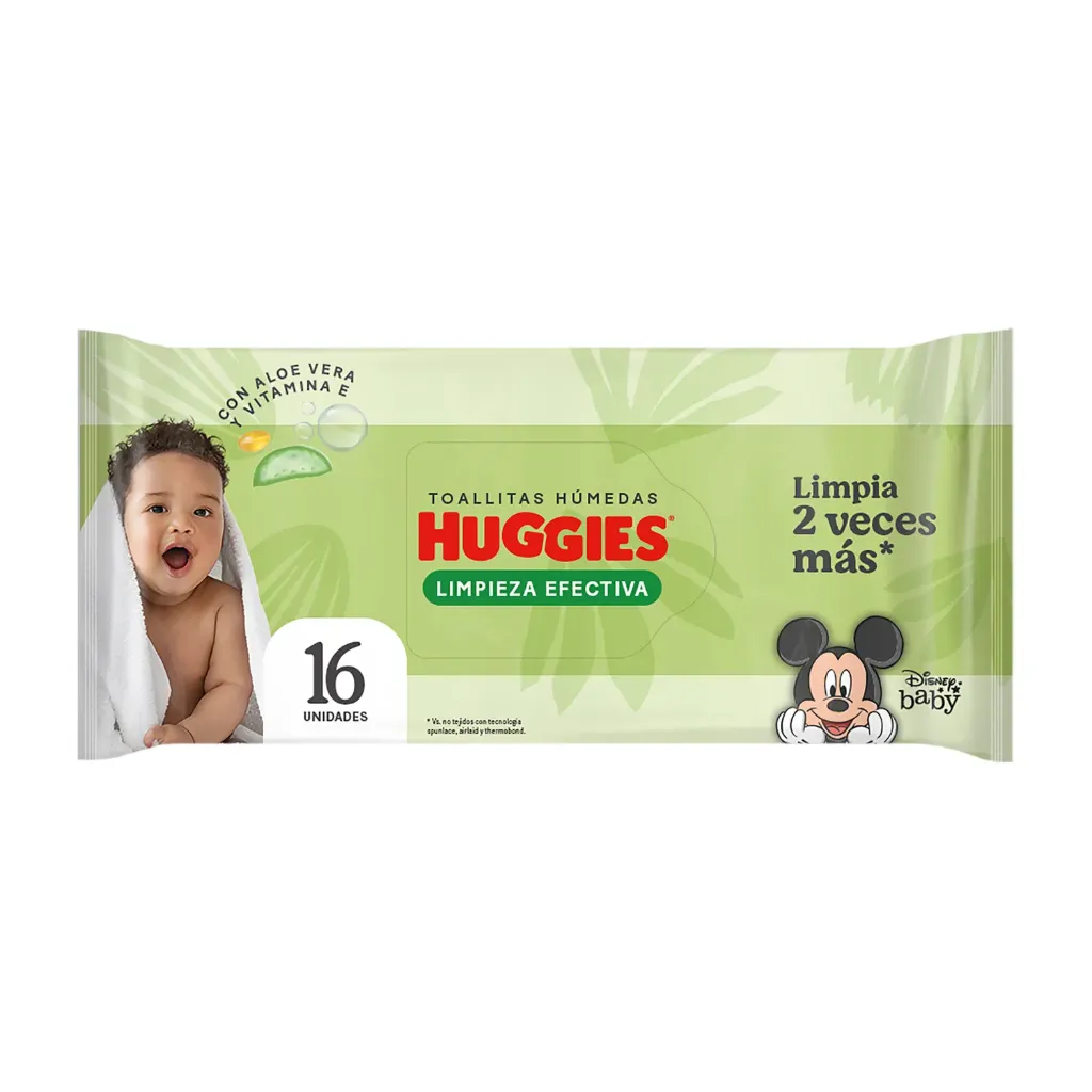 Toallitas Húmedas Huggies - 16 Unid.