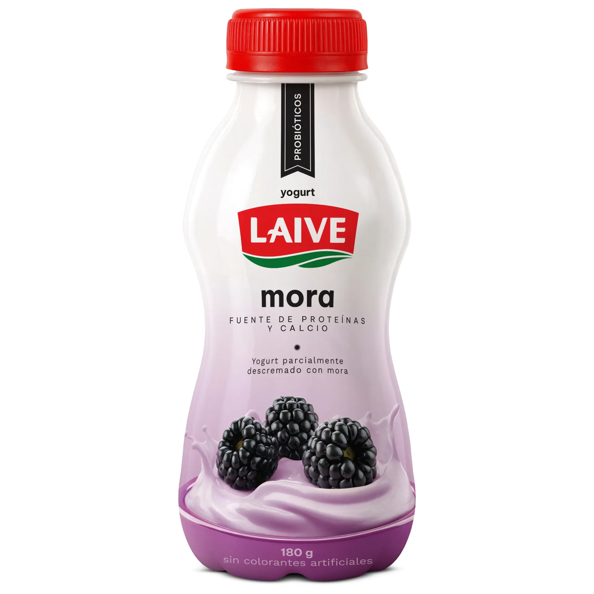 Yogurt Laive Mora- Botella 180 g (Mora)