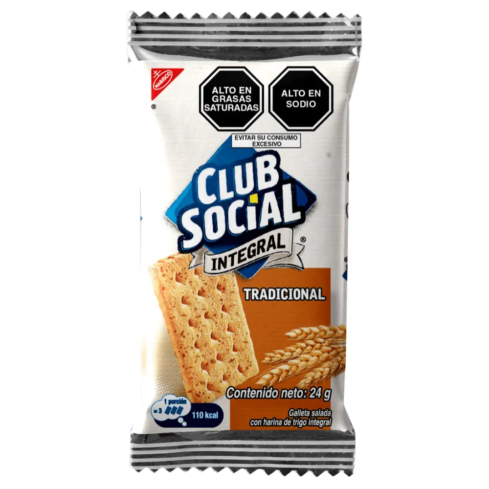 Galleta Club Social Integral - 24 g 