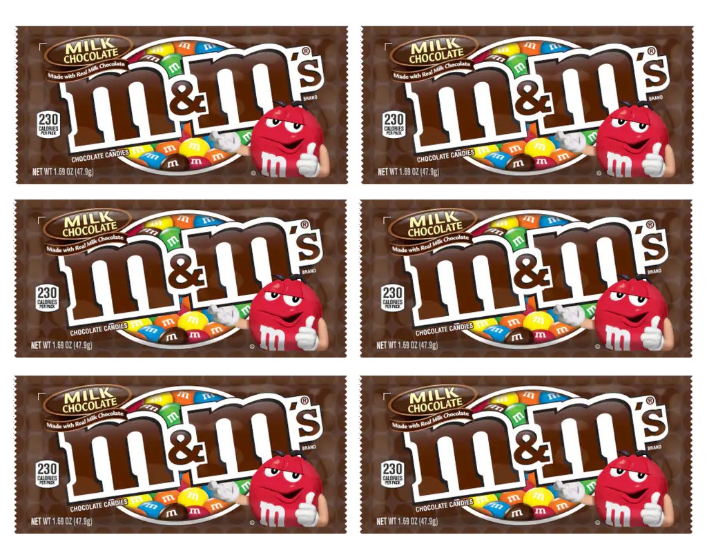 M & M´s Milk Chocolate - 47.9 g