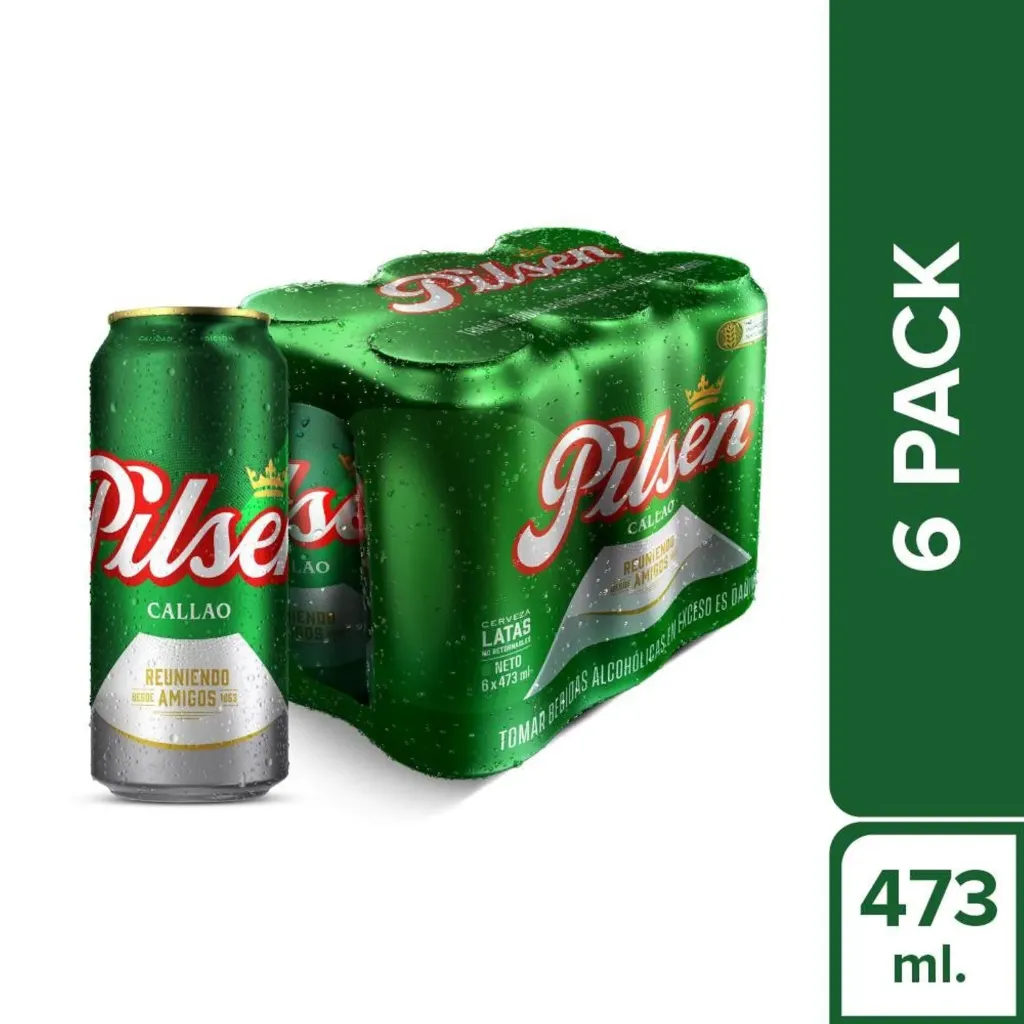 Pilsen Six Pack - 473 ml