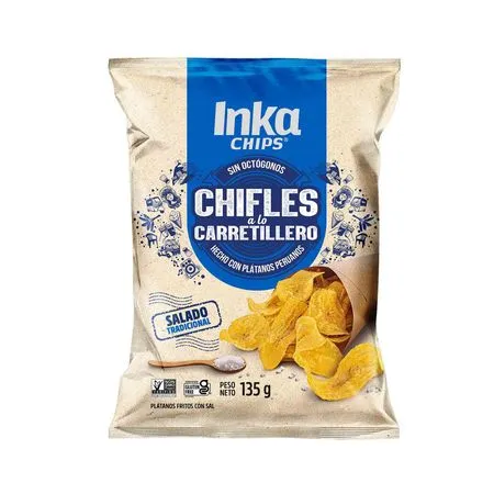 Inka Chips Chifles Sabor Salado - 130 g