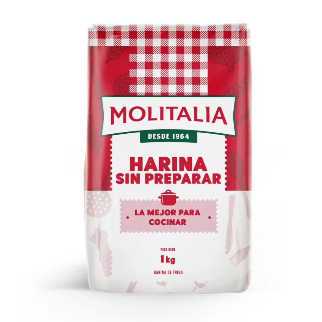Molitalia Harina Sin Preparar  - 1 kg