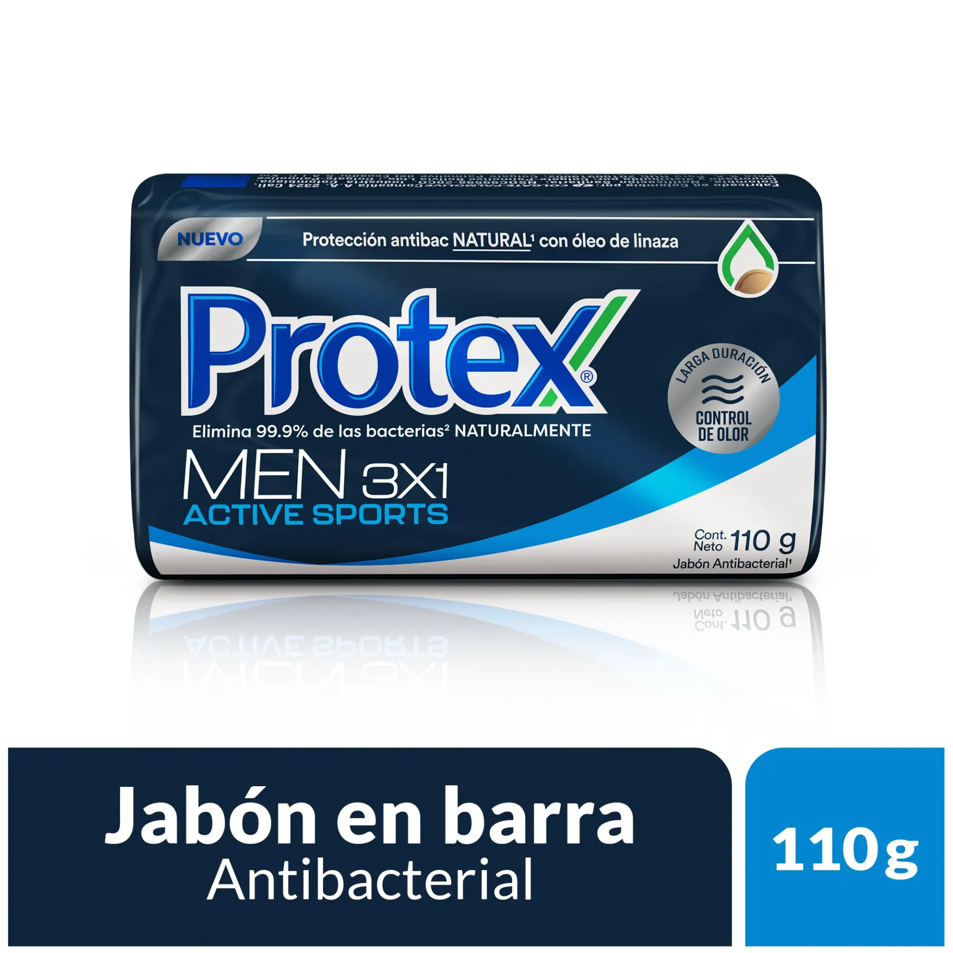 Jabón Protex Men 3 x1  - 110 g (Men 3x1)