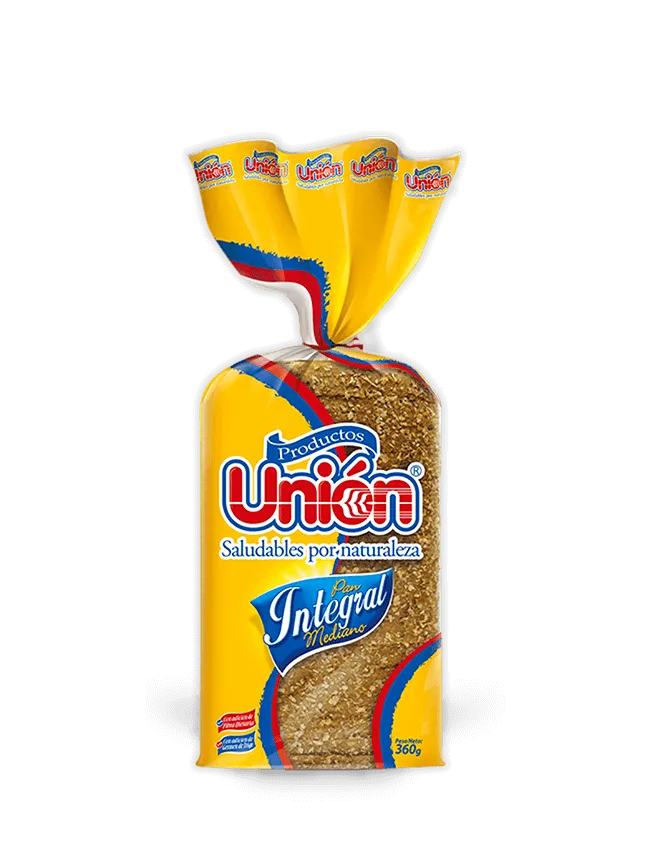 Pan Integral Mediano Unión - 360 g