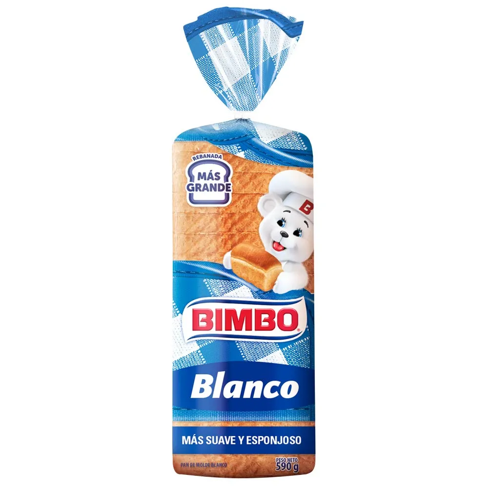 Pan Bimbo Blanco - Bolsa 590 g