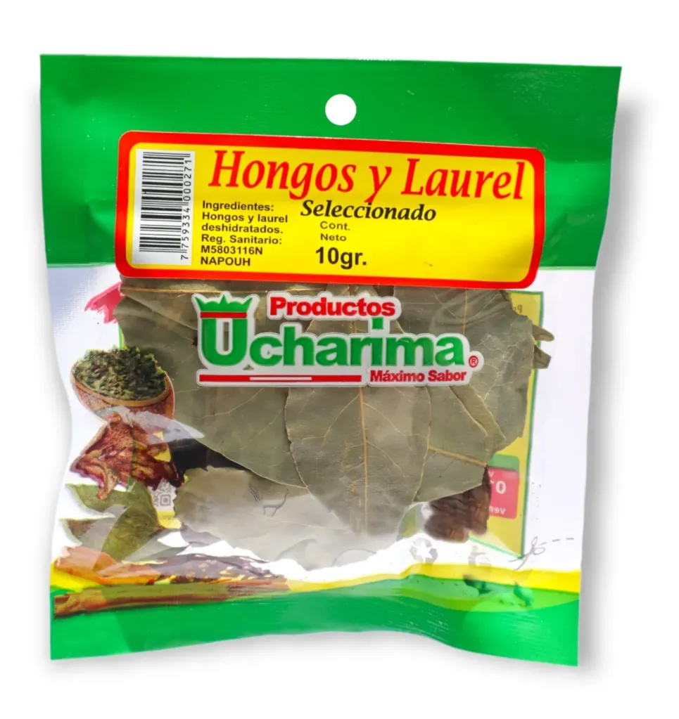 Hongos Laurel Ucharima - 10 gr