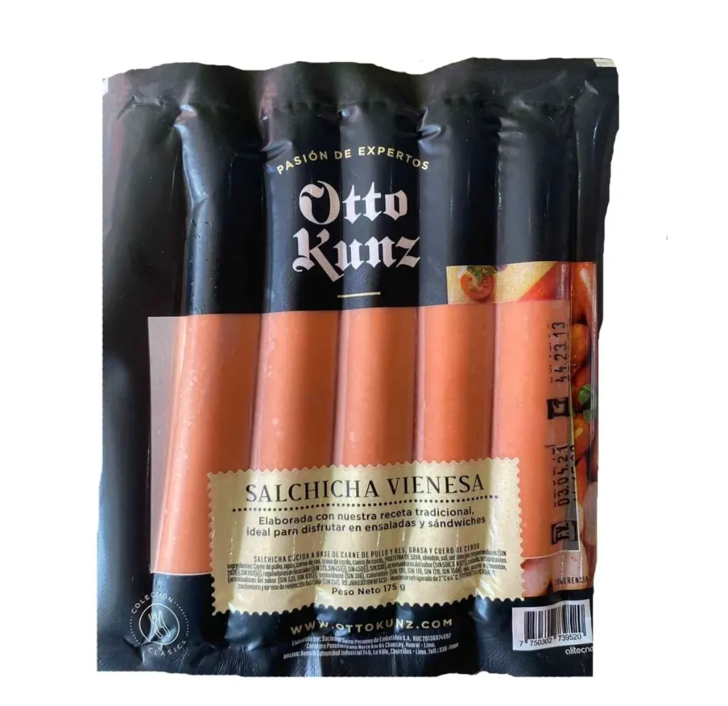 Salchicha Vienesa - Otto Kunz x 175 g  