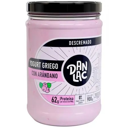 Yogurt Dan Lac Griego Arándano - 900 g  