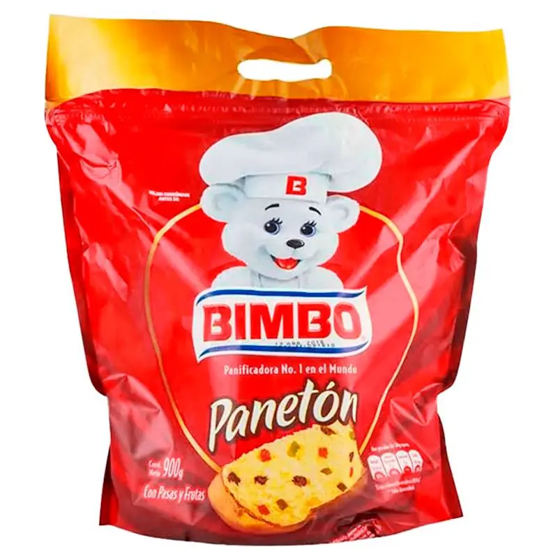 Panetón Bimbo - Bolsa 900 g