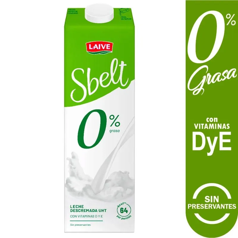 Leche Laive Sbelt - Caja 946 g 