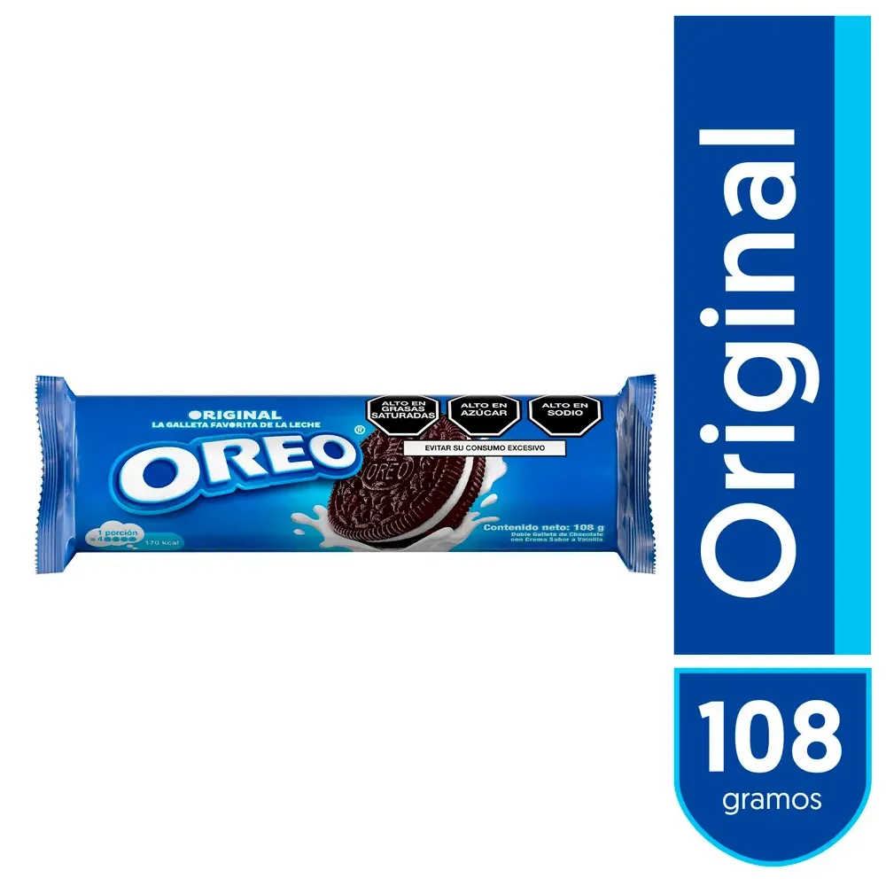 Galletas Oreo - 108 g 