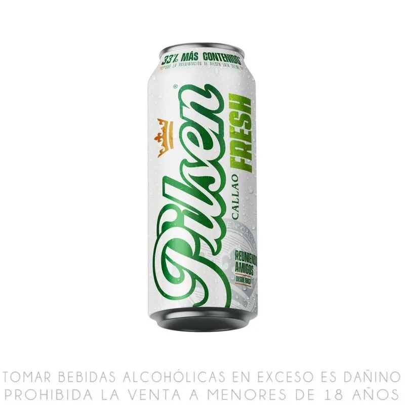Pilsen Fresh Latón - 473 ml