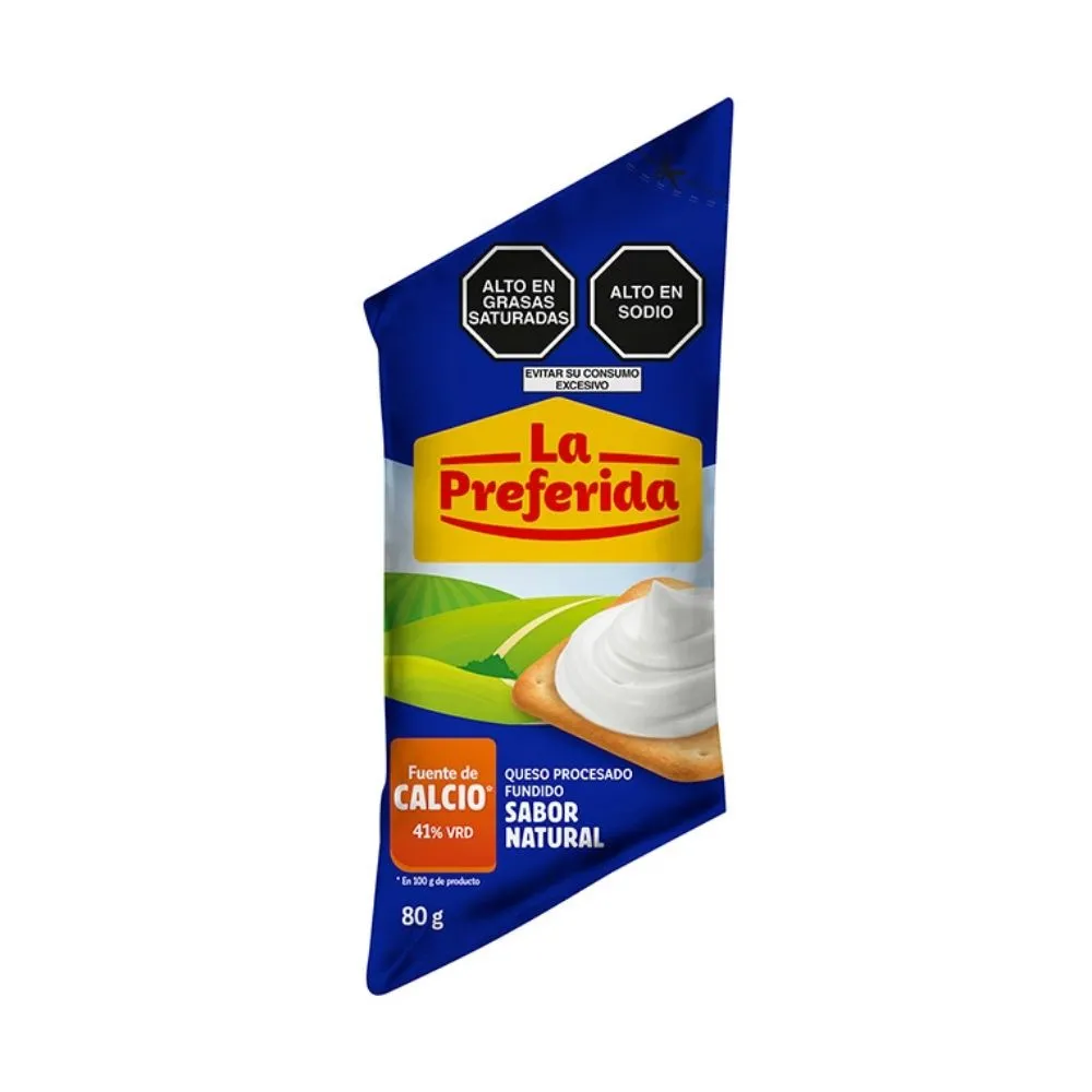 Queso Crema La Preferida - 80 g