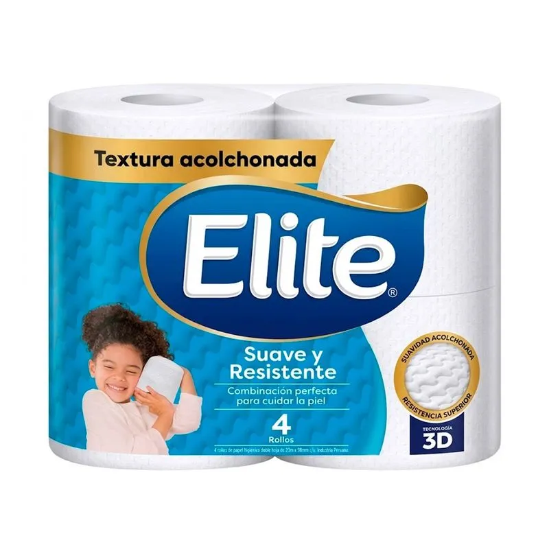 Papel Elite Resistente - 4 Unidades
