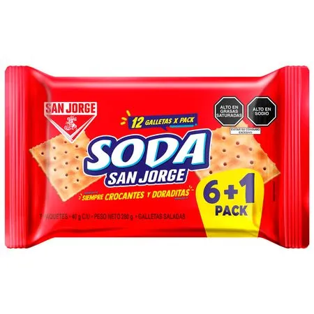 Galleta Soda Paq - 7 Unid