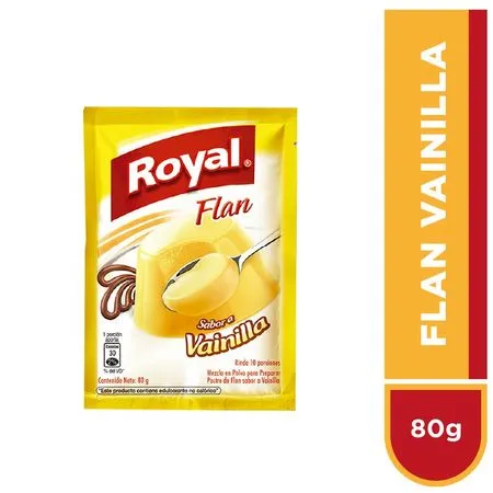 Flan Vainilla royal - 80 g