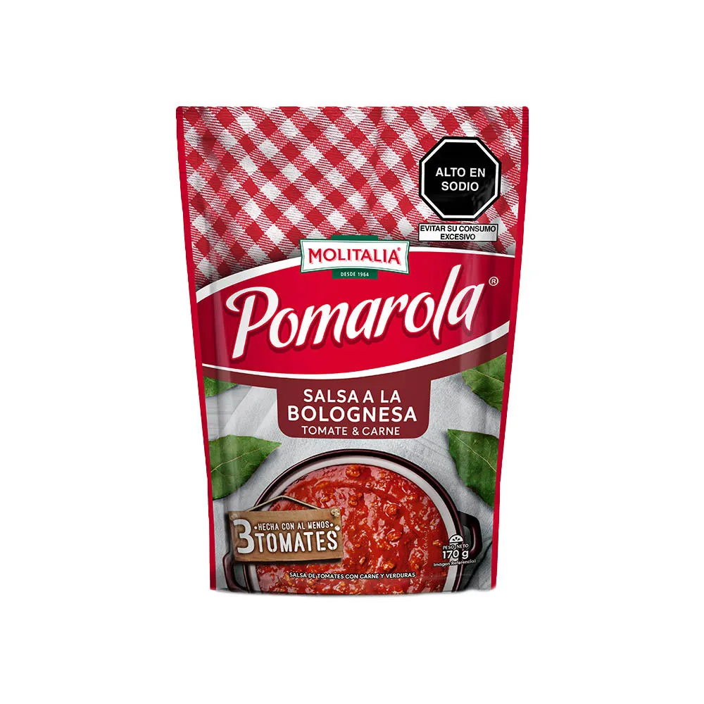 Salsa a la Bolognesa Molitalia Pomarola - 170 g