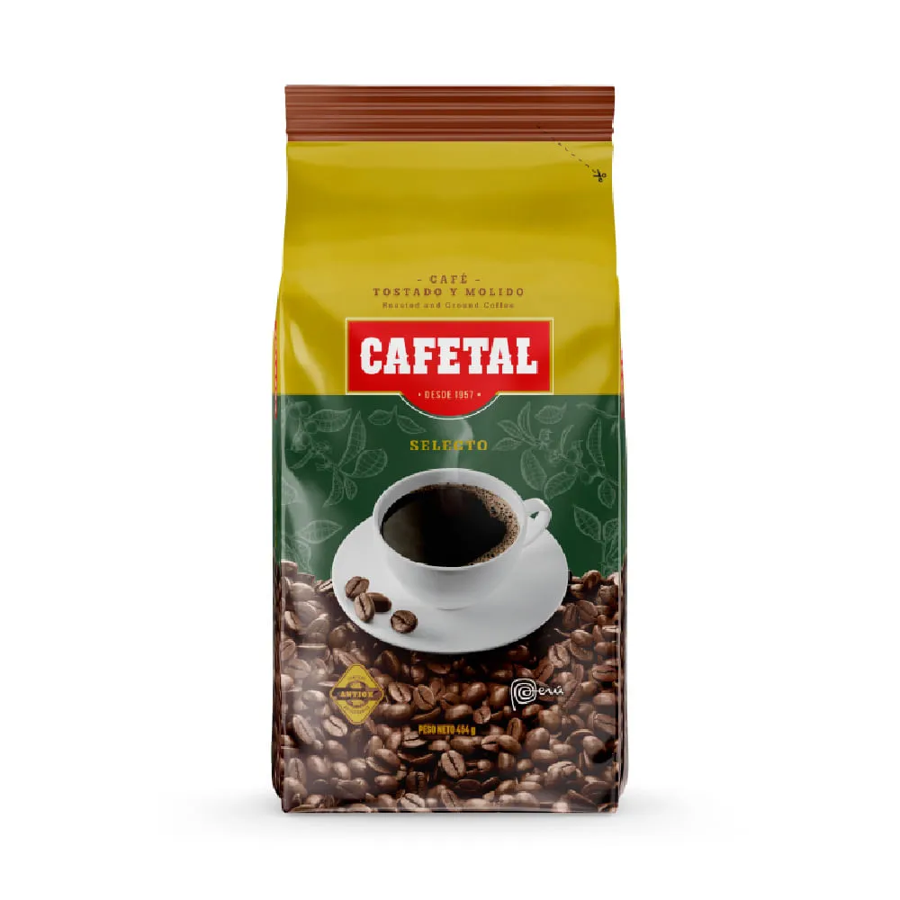 Café Tostado y Molido CAFETAL bolsa - 454 g