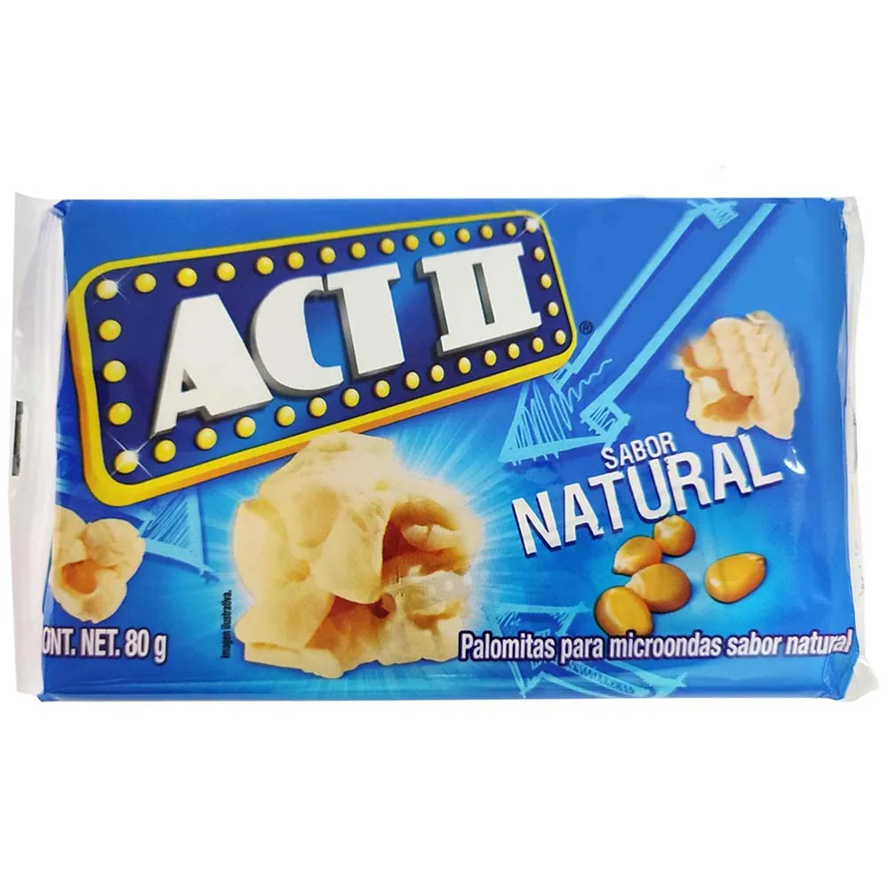 Canchita para Microondas Natural  - Acto 80 g