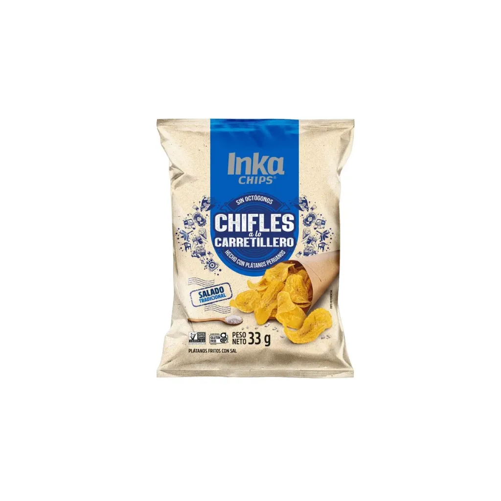 Inka Chips Chifles - 33 gr (Salado)