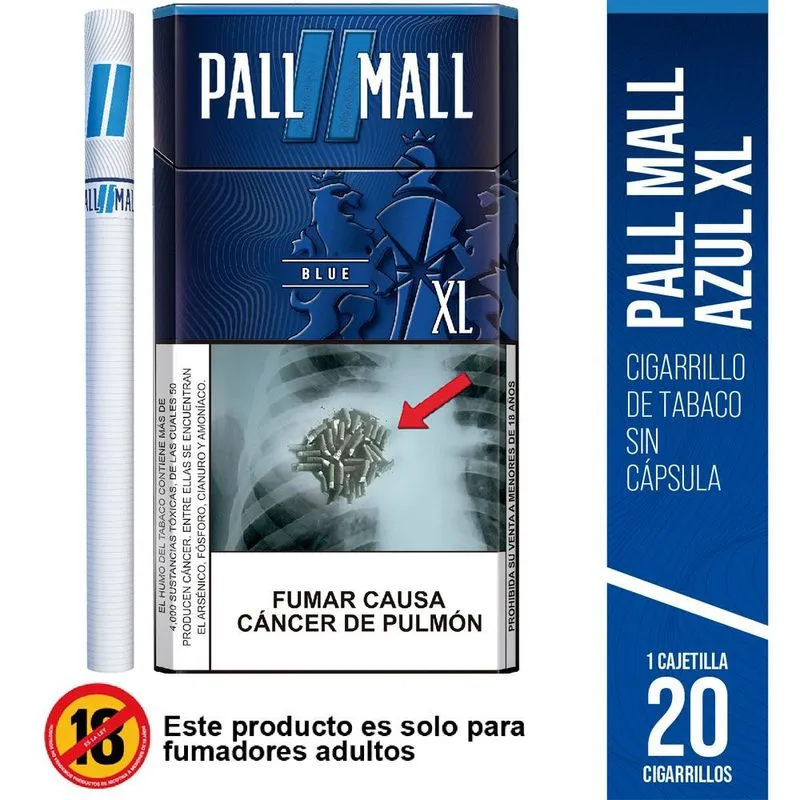 Pall Mall Blue XL - Cajetilla