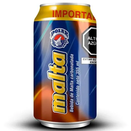 Bebida Malta Polar 355 ml