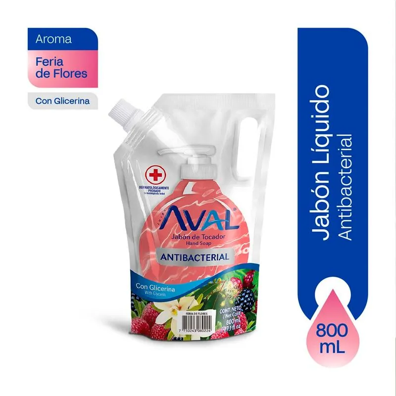 Jabon de Tocador AVAL 800 ml